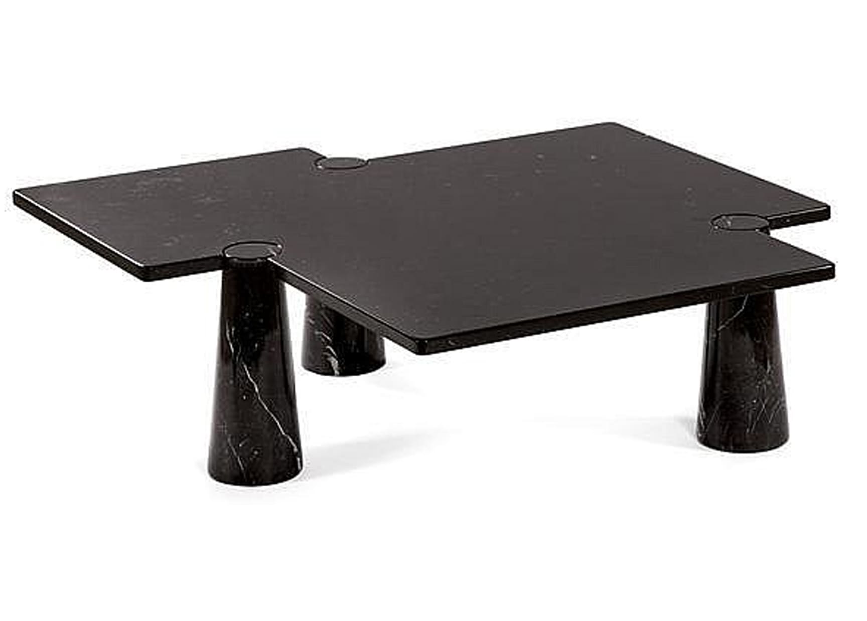 table basse asymétrique angelo mangiarotti.